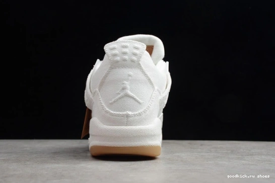 (Levi's 100 AO2571 Levi's 100 Jordan AO2571 4 Retro White Air Tag) 0328